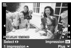 OLYMPUS OM-D-EM1 MARK ii - Sélection des photos que vous voulez imprimer - 1