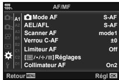 OLYMPUS OM-D-EM1 MARK ii - Menu Personalisé - 1