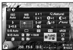 OLYMPUS OM-D-EM1 MARK ii - Modification de "Mes clips" - 15