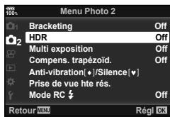 OLYMPUS OM-D-EM1 MARK ii - Prises de vue HDR (High Dynamic Range - Plage dynamique élevé) - 1