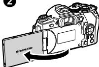 OLYMPUS OM-D-EM1 MARK ii - Utilisation de l'écran - 6