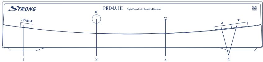 STRONG SRT PRIMA III NOIR - Façade avant - 1