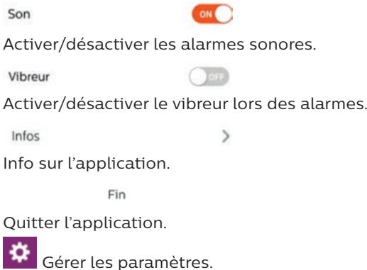 EXTEL WELCOME EYE CONTACT - Fonction de l'interface - 7