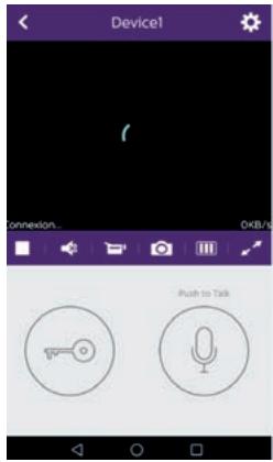 EXTEL WELCOME EYE CONTACT - Fonction de l'interface - 2