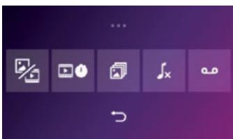 EXTEL WELCOME EYE CONTACT - réglages - 1