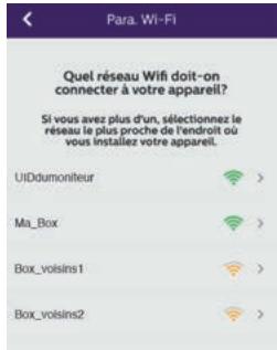 EXTEL WELCOME EYE CONTACT - Connecter un moniteur au réseau wifi - 6
