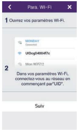 EXTEL WELCOME EYE CONTACT - Connecter un moniteur au réseau wifi - 9