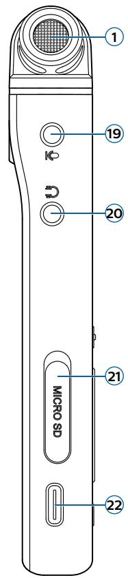 PHILIPS DVT4110 - Présentation de votre enregistrreur audio - 4