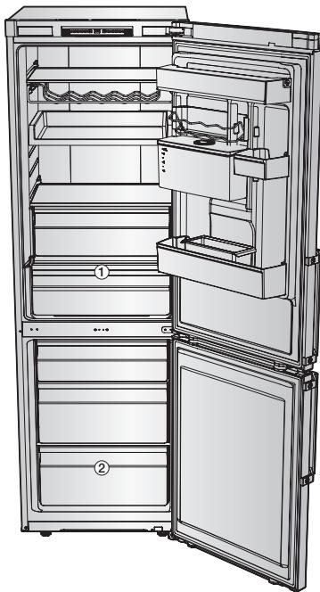 SAMSUNG RBSZJ501MWW - Alarme de température (pour les modèles avec fonction Coolselect Zone uniquement, RB37J5**9**, RB37J5**5**) - 1