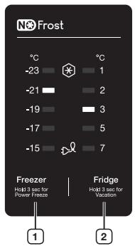 SAMSUNG RBSZJ501MWW - UTILISATION DU PANNEAU DE COMMANDE - 2