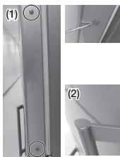 SAMSUNG RBSZJ501MWW - Démontage de la porte du réfrigerateur - 25