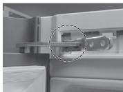 SAMSUNG RBSZJ501MWW - Démontage de la porte du réfrigerateur - 53