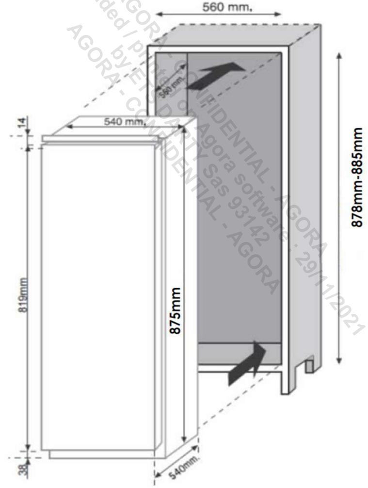 DARRYSCHNEIDER CRF882AS0 - Changement du sens d'ouverture de la porte - 6