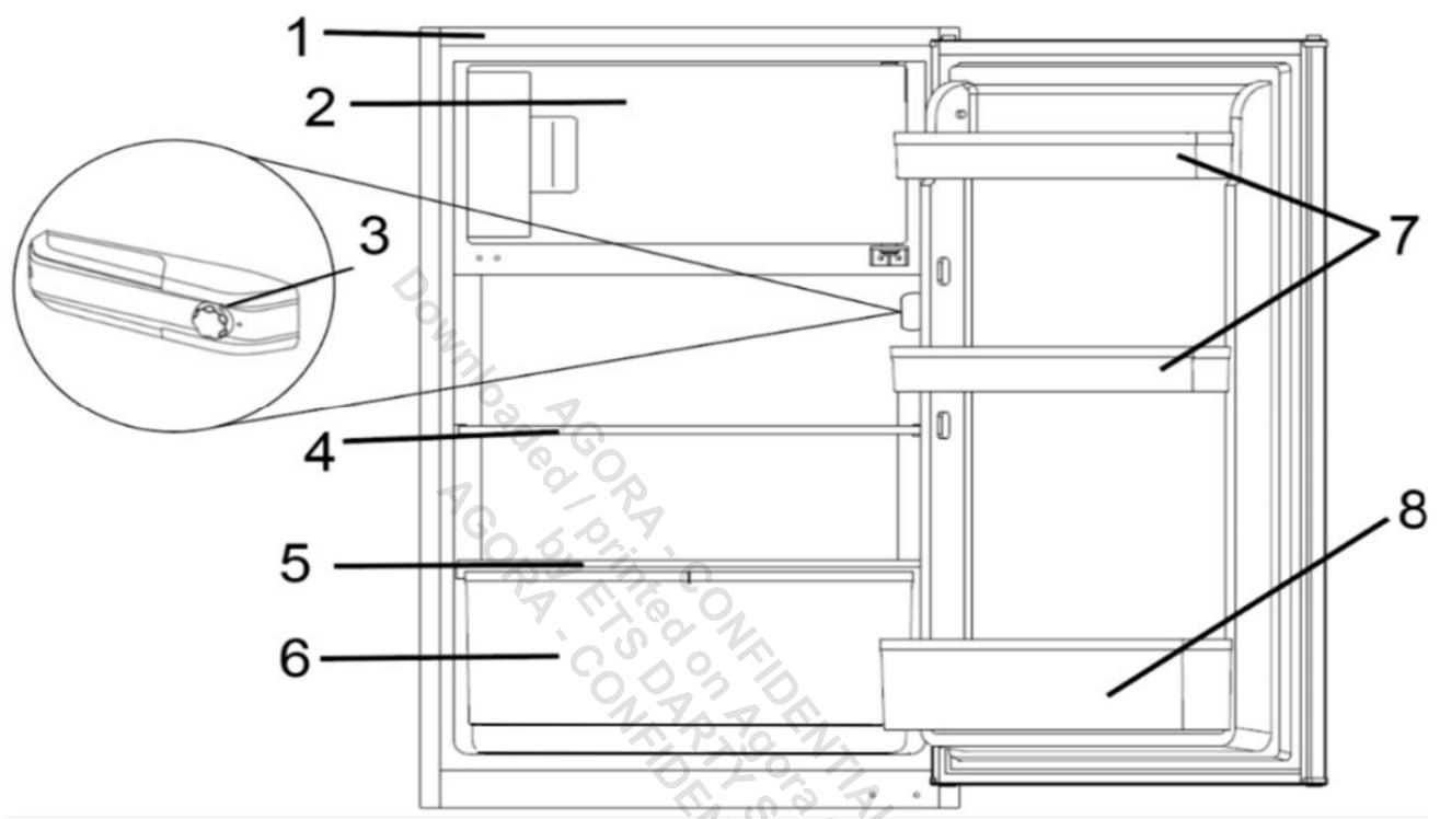 DARRYSCHNEIDER CRF882AS0 - DESCRIPTION DE L'APPAREIL - 1
