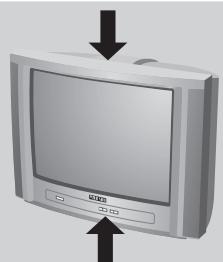 RADIOLAREFERENCE 70 TA 4417/16 ARG - Les touches du téléviseur - 1