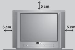 RADIOLAREFERENCE 70 TA 4417/16 ARG - Positionnement du téléviseur - 1