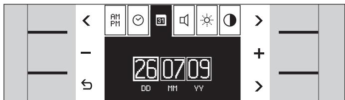 GAGGENAU BS280-111 - Exemple : modifier l'affichage de veille - 3