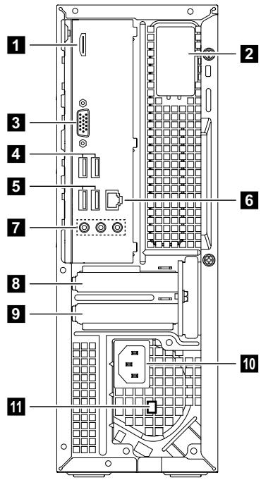 LENOVO H30-05 90C2001VF - Vue arrêté du chassis - 3