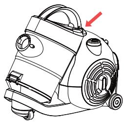 PROLINE AspirateurTraineauVCBLONEKgd - Vider le bac à poussière - 1