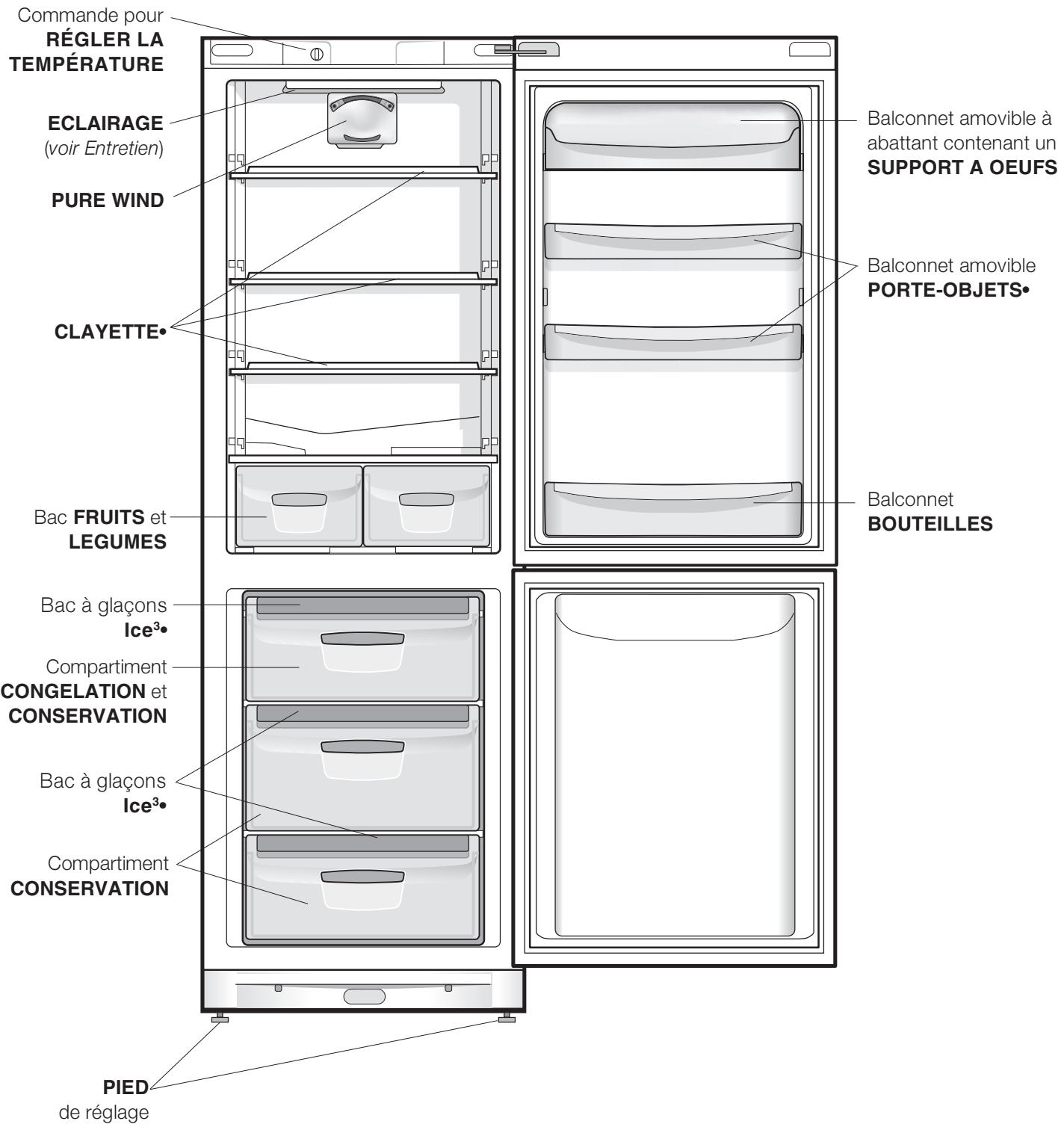 INDESIT NBAA 13 VNX - Vue d'ensemble - 1