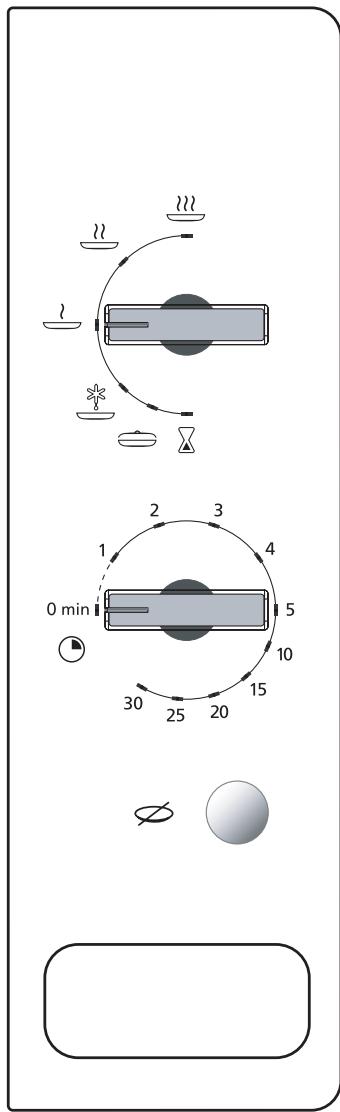 BRANDT MM1010X - -LE BANDEAU DE COMMANDE - 2