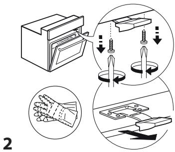 WHIRLPOOL OMK58RU1X - DISPOSITIF DE VERROILLAGE DE PORTE* - 2