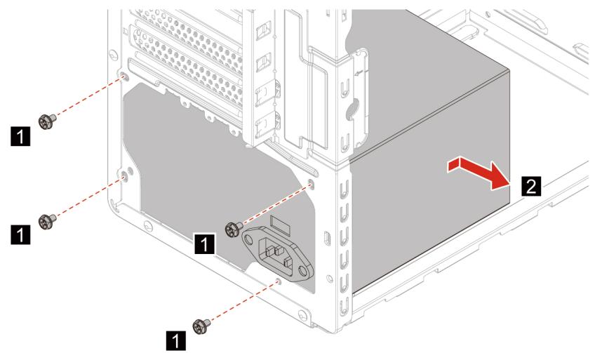LENOVO IdeaCentre G5171AB7-90TIOOOPFR - Étapes du retrait - 1