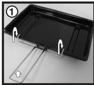 INDESIT IS67V5CCB - KIT GRILL PAN - 3