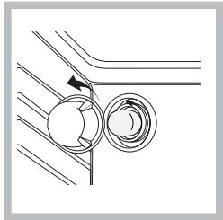 INDESIT IS67V5CCB - REPLACING THE LIGHT - 1