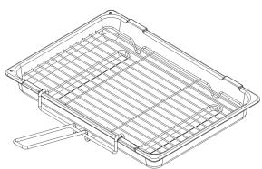 INDESIT IS67V5CCB - KIT GRILL PAN - 1