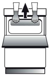 INDESIT IS67V5CCB - This operation must be performed by a qualified technician. - 1
