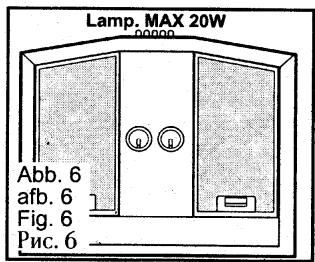 ROSIERES RDR 91 VV - Remplacement des lampes - 7