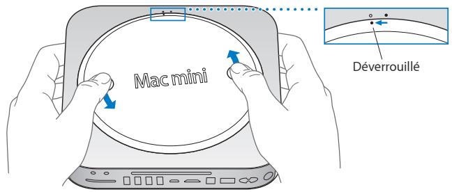 APPLE MAC MINI MGEQ2F/A - Étape 3: Retirez le fond du boîtier. - 1