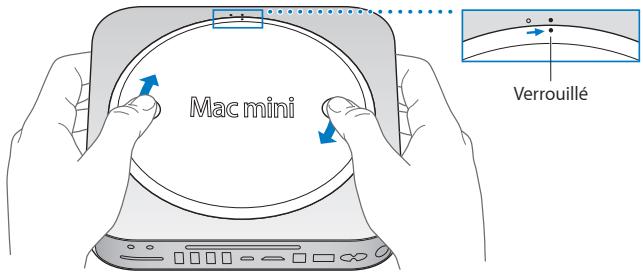APPLE MAC MINI MGEQ2F/A - Étape 6: Replacez le fond du boîtier. - 2