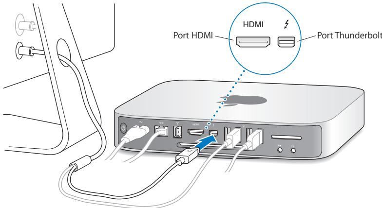 APPLE MAC MINI MGEQ2F/A - Étape 4: Connectez un cable video au port HDMI ou Thunderbolt. - 1