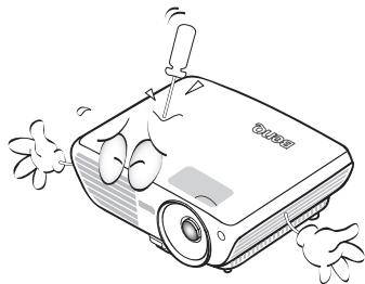 BENQ W710ST - Consignes de sécurité (suite) - 5