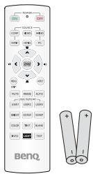 BENQ W710ST - Accessoires fournis - 3