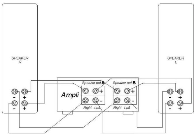 TRIANGLEREFERENCE ALTEA COGNAC EX (X1) - Le bicablage et la bi- amplification - 2