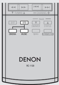 DENON AVR 1610 BK - Sources 2 canaux - 1
