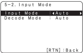 DENON AVR 1610 BK - Input Mode - 1
