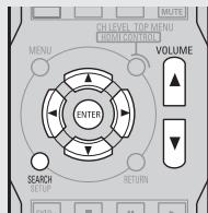DENON AVR 1610 BK - Appuyez - 2