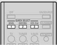 DENON AVR 1610 BK - Mémorisation des réglages - 1