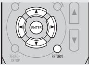 DENON AVR 1610 BK - Vérifi ez les résultats des mesures de réglage automatique Audyssey (Parameter Check) - 1