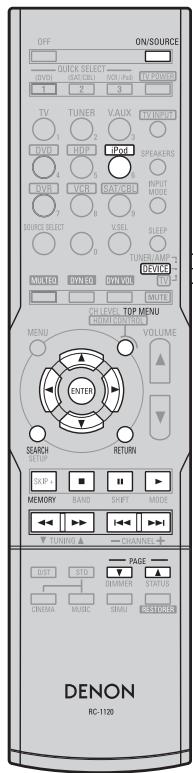 DENON AVR 1610 BK - iPod - 1