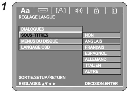 DENON DVD-2930 - LANGUAGE OSD: - 1