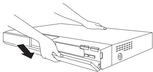 PANASONIC SC-BT222 - Si le cache avant se détache - 1