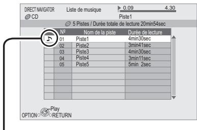 PANASONIC SC-BT222 - Appuyez sur [, ] pour sélectionner la piste et appuyez sur [OK]. - 1