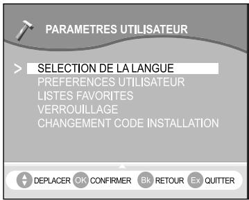 SAGEM ITD61 - 6-1 SELECTION DE LA LANGUE - 2