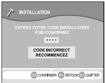 SAGEM ITD61 - 5-1 PREPARATION / CODE D'INSTALLATION - 3