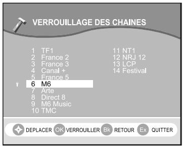 SAGEM ITD61 - 6-4 VERROUILAGE (non disposable sur ITD59 / ITD61) - 2